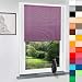 Produktbild Aluminium Jalousie nach Maß, Jalousien Alu Jalousien nach maß innen Innenjalousien Maßanfertigung, für Fenster und Türen, Fenster, Klemmfix ohne Bohren (Lila, Höhe: 130cm x Breite: 80cm)
