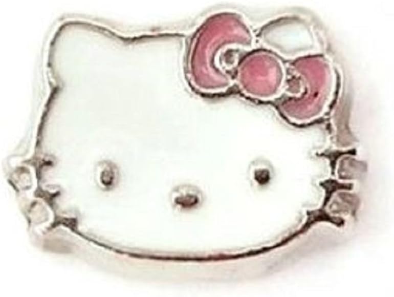 Hello Kitty Floating Charm Fits Origami Owl or Mother Locket