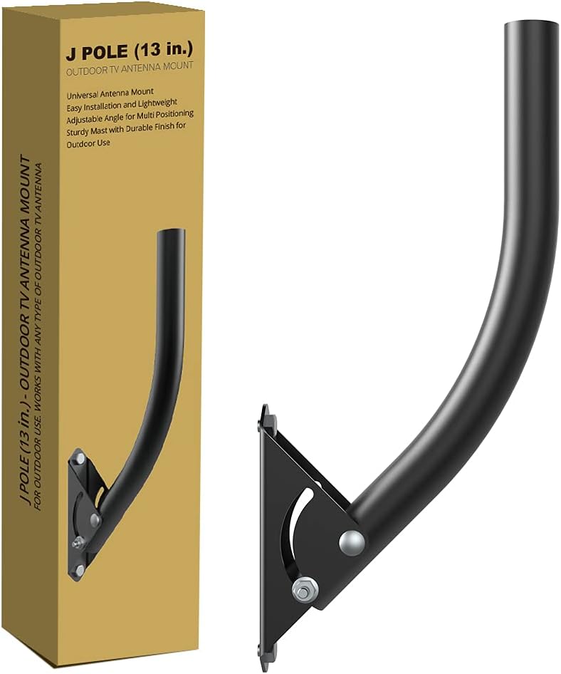 ANTOP Adjustable Attic Antenna Mount - Outdoor TV Antenna Mounting Pole Universal Mount Brackets - Easy Installation, Solid Structure, Weather Proof : Electronics