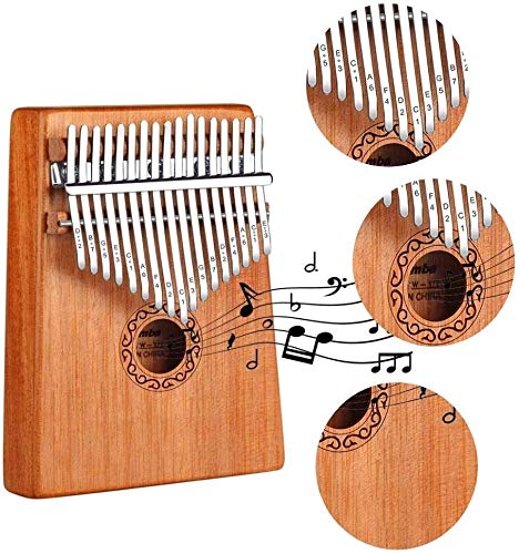 Kalimba 17 Clés Pouce Piano, Acajou Naturel 17 touches Africain Marimba Sanza Mbira avec Accordeur Sac de piano Manuel d… - Les Beatles, Paul McCartney, John Lennon, RIngo Starr, George Harrison Kalimba 17 Clés Pouce Piano, Acajou Naturel 17 touches Africain Marimba Sanza Mbira avec Accordeur Sac de piano Manuel d… – Image 5