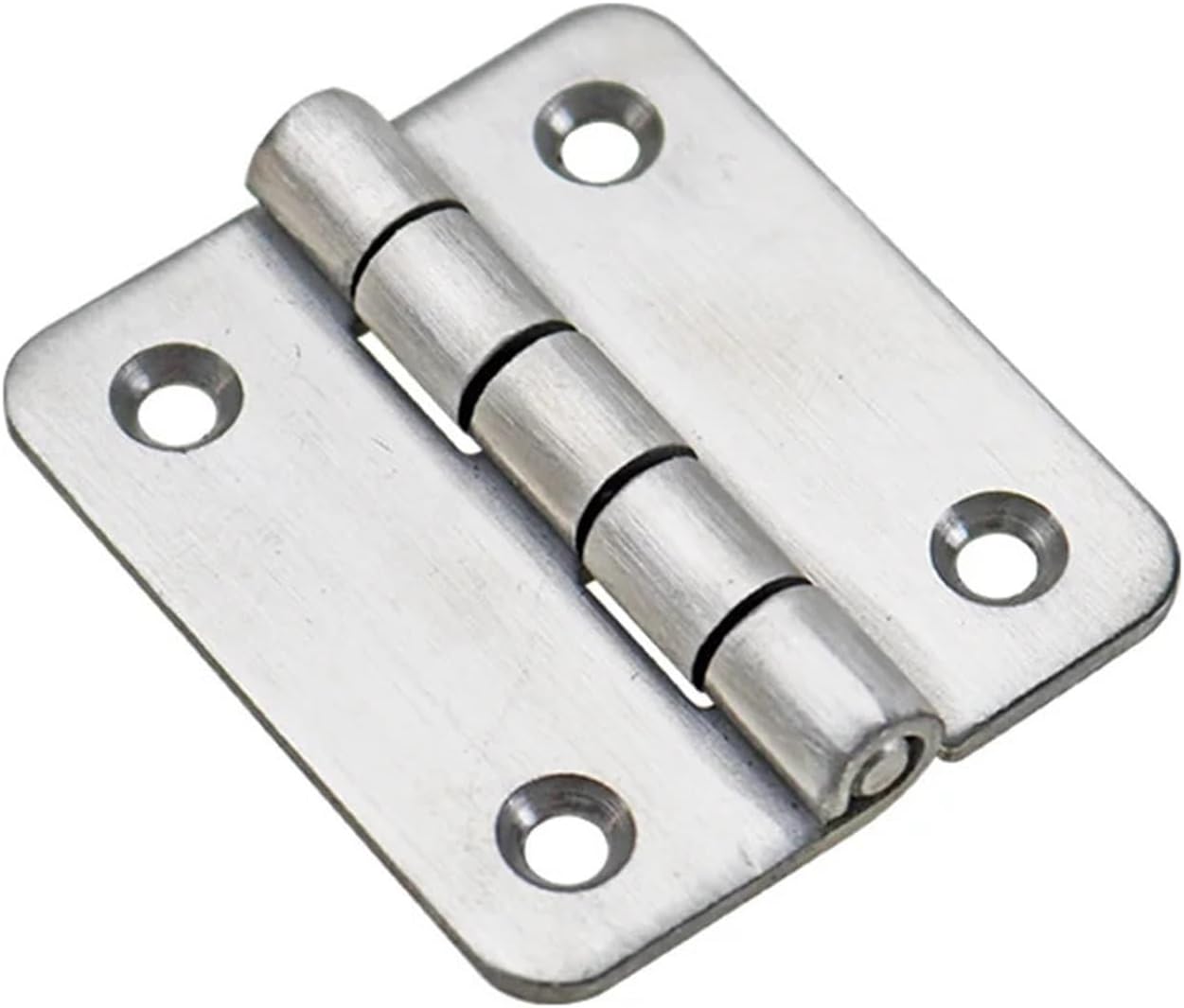 Stainless Steel 304 Surface Brushed Hinge Power Cabinet Hinge 34 Hole Distance Hinge 1Pcs