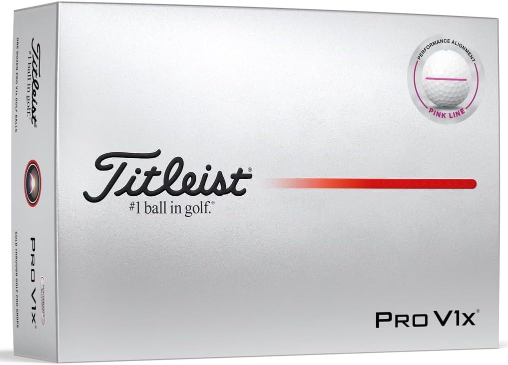 Titleist Ladies Pro V1x Performance Alignment Golf Balls