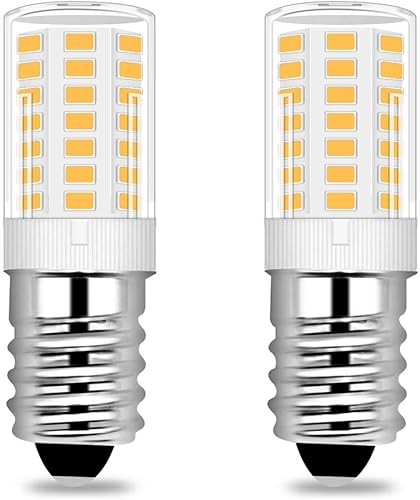 Miniatura 1 de Bombilla LED E14 blanca cálida 3000K equivalente a 4 W, 40 W, incandescente E14, bombillas de base de tornillo europea, 460 lúmenes, no regulables,