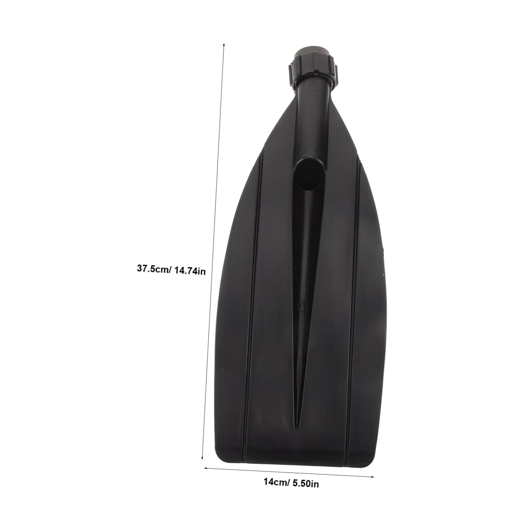 Sosoport Board-Paddel Ersatz tragbar hoch Welle Leicht paddeln Griffe Surfpaddel Kajakpaddel aus Kunststoff Kunststoffklinge Kajakklinge Paddel für Wassersport Plastik Black