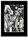Produktbild Led Zeppelin - B & W Stage Shot Magazine Promo on a Black Mount