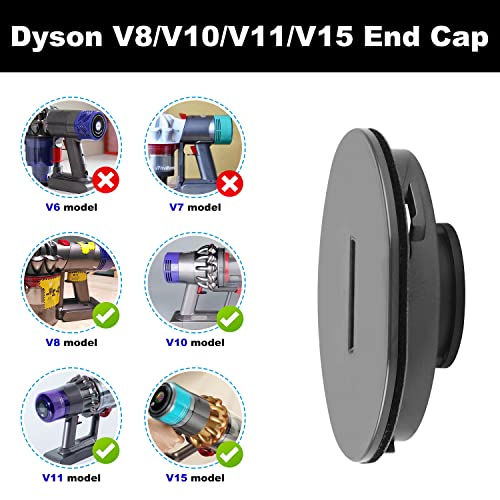 NINEBIRD Brush Bar End Cap Cover Replacement for Dyson V8 V10 V11 V15 Direct Drive Cordless Cleaner Attachment Parts - Image 2