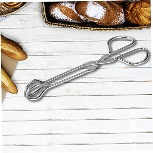 Dbvnnsy Pinças de churrasco pinças de aço inoxidável para cozinha de aço inoxidável pinças de carvão