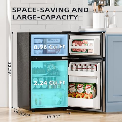 Antarctic Star Mini Refrigerator 3.2 Cu.Ft thumbnail 6