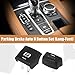 X AUTOHAUX Parking Button Long Style Feet Electronic Parking Switch Brake P and AUTO H Button Cover Replacement Kit for BMW F01 F02 F07 F10 F12 F15 F16 F25 F26
