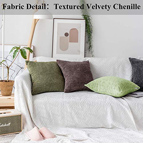 Home Brilliant Chenille Green Apple Cushion Cover for Couch Bed Durable Luxury Large Sofa Cushions - Image 2