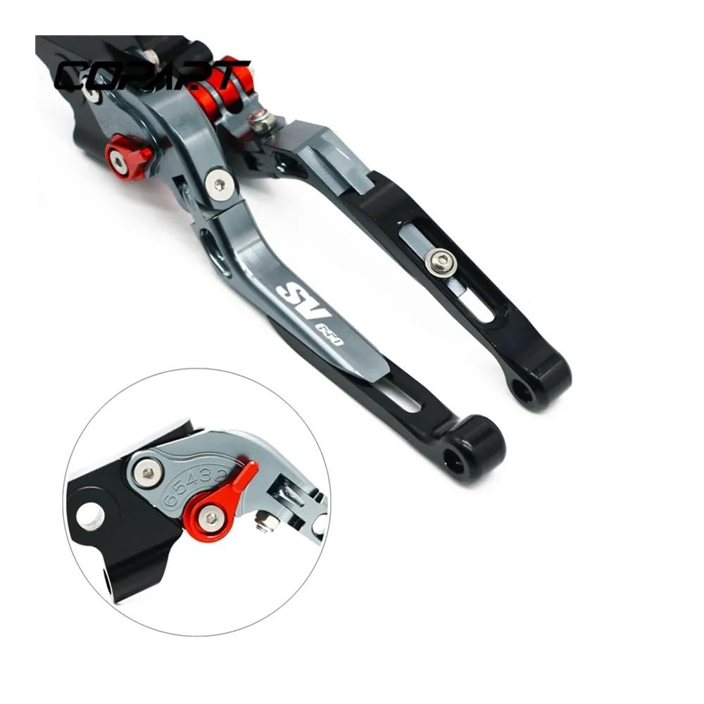 For SUZUKI SV650 SV650S SV 650 1999-2009 Motorcycle Accessories Adjustable Folding Extendable