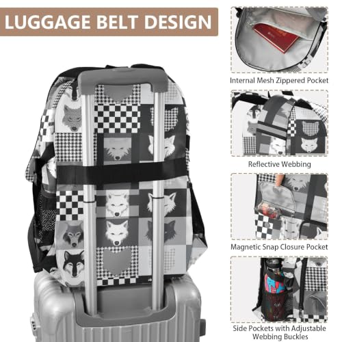 Mochila para laptop grande de 17.5 pulgadas resistente para el día a día 4