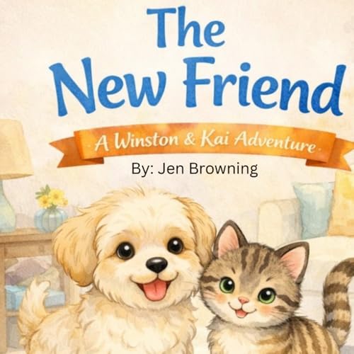 Winston and Kai : The New Friend: A Heartwarming Dog and Kitten Friendship Story for Kids (Winston and Kai Adventures)
