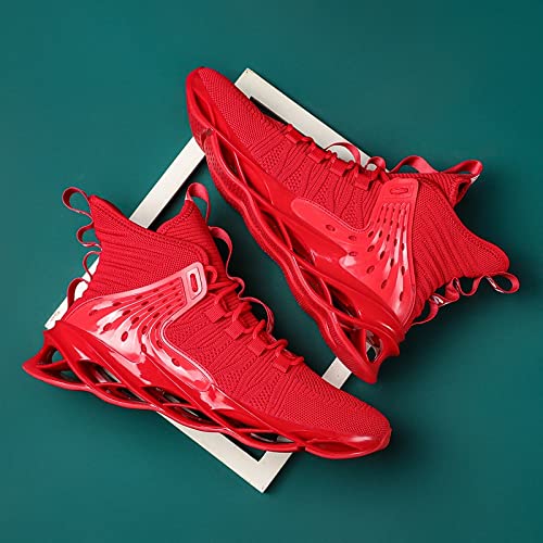Image of Hello MrLin Men's Running Shoes Non Slip Athletic Tennis Walking Blade Type Sneakers Hip Hop
