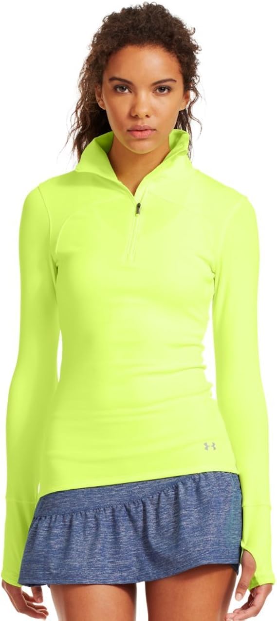 yellow under armour top