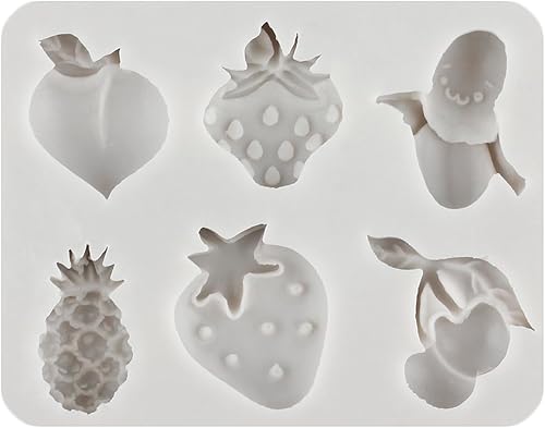 Miniatura 8 de Sijiangmold Moldes de silicona para fondant de silicona para verduras, frutas, chocolate, para decoración de pasteles, decoración de cupcakes, pasta