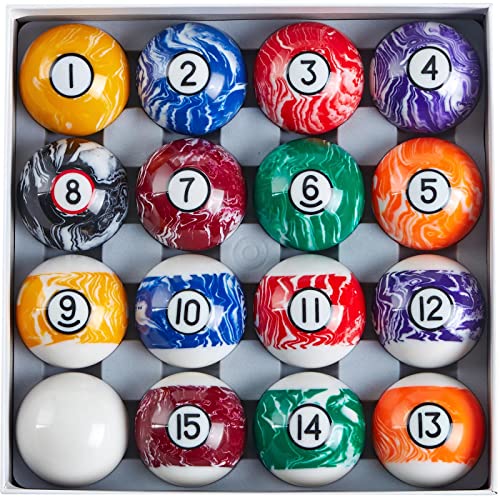Billmart Billiard Balls Set 16 Pool Table Balls