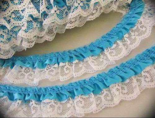 5 yardas de satén francés de 2 capas con volantes florales de cinta de encaje bordado de tela grogrén delicado suministros de manualidades para 5 yardas de satén francés de 2 capas con volantes florales de cinta de encaje bordado de tela grogrén delicado suministros de manualidades para