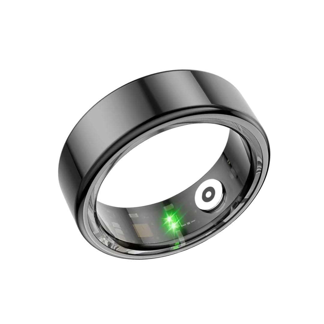 Loop Smart Ring – Health & Fitness Tracker Colors | Water-Resistant (IP68, 5ATM) | Long-Lasting Battery Life (Black, 8)-picture-19