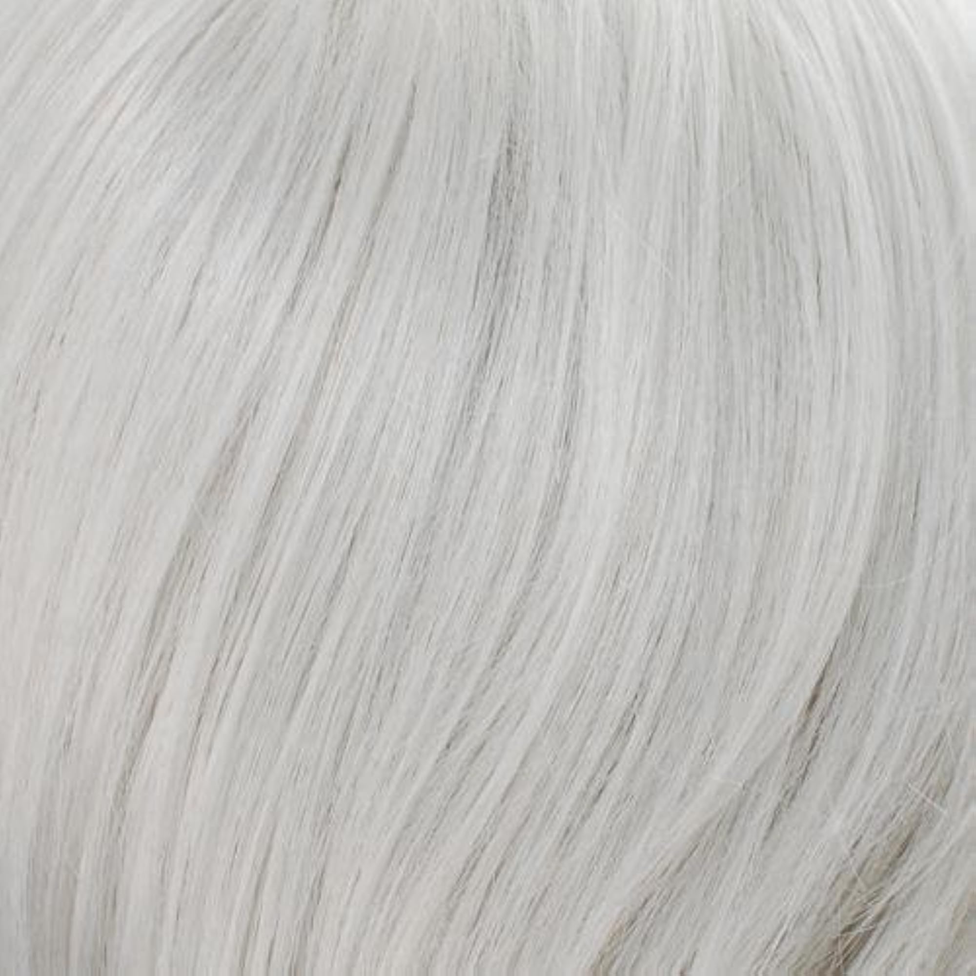 Womens Synthetic Hairpiece 'Pin Up'-60: Pure White