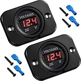 ladedruckanzeige einbauen golf 6 gti Detaillierter Parameter: Die Eingangsspannung des Fahrzeugvoltmeters beträgt 12 V bis 24 V mit einem Messbereich von 5 V bis 32 V und einer Genauigkeit von 0,1 V.