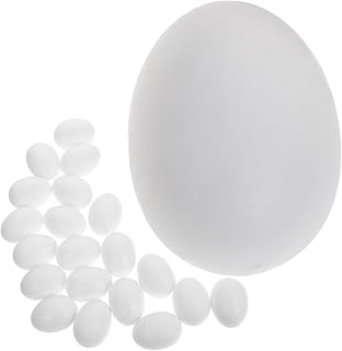 BRIGHTFUFU Bird Supplies for Racing Pigeons Breeding Props Plastic Fake White Plastic