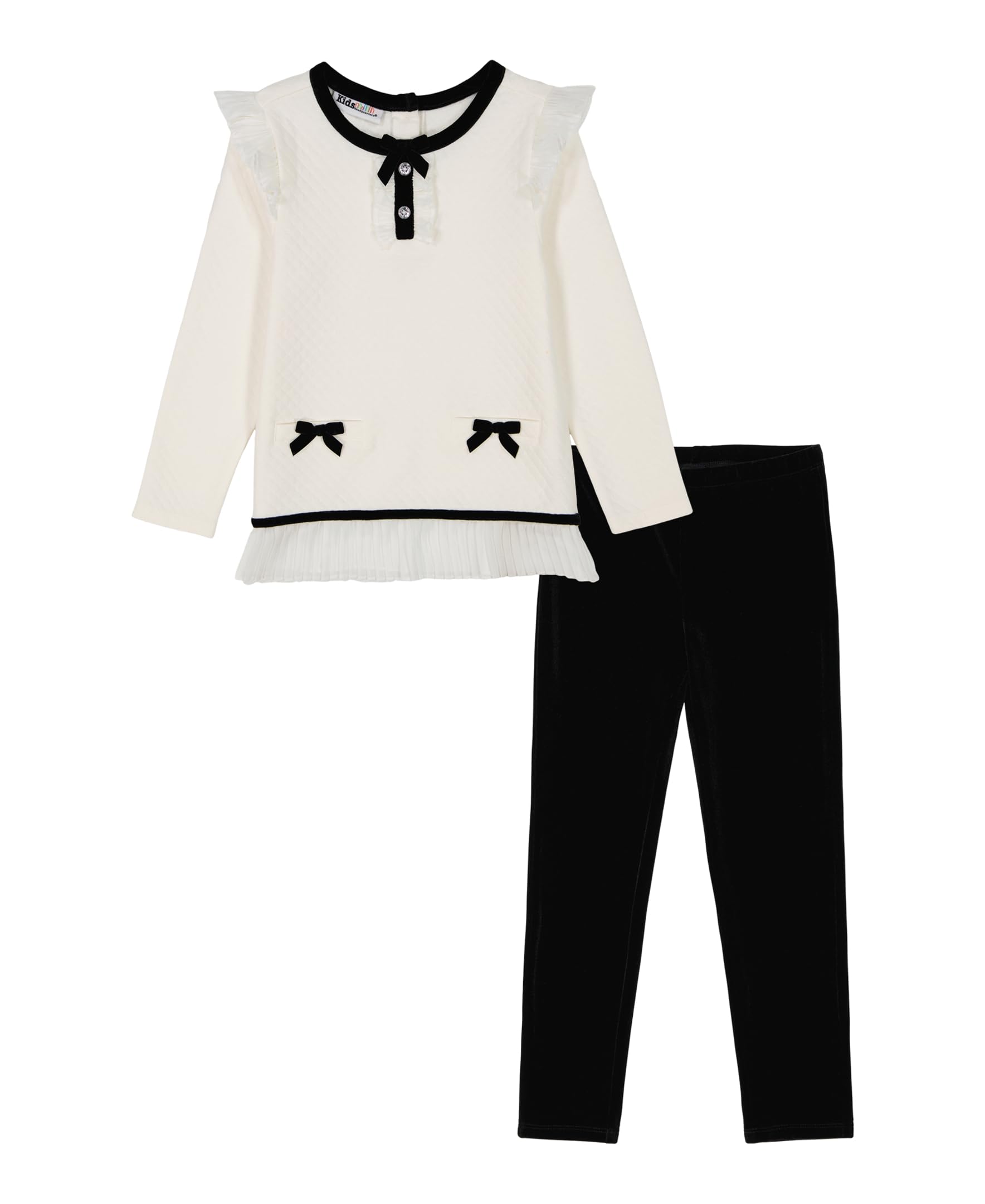 Kids Headquarters girls 2pc Tunic Legging Set