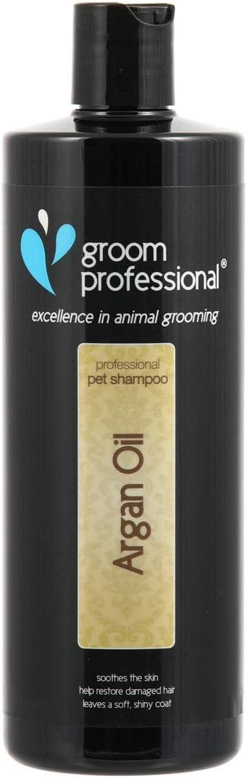 Groom ProfessionalARGAN OIL SHAMPOO FOR PETS/DOGS & CATS SHAMPOO 450ML