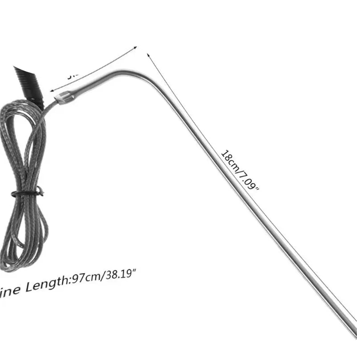 10pcs Tp808 Kitchen Food Thermometer BBQ Thermometer with Temperature Alarm Electronic BBQ Thermometer with Backlight