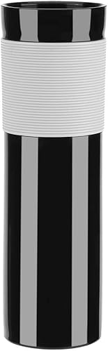 Miniatura 8 de Botella de café portátil de 11.8 fl oz, mini cafetera de café, cafetera de viaje, vaso de viaje. Equipado con protector contra salpicaduras, goma