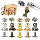 Installation facile : les boutons se fixent rapidement et solidement en quelques étapes seulement à l’aide d’un simple tournevis. Idéal pour les débutants comme pour les professionnels du travail du cuir.