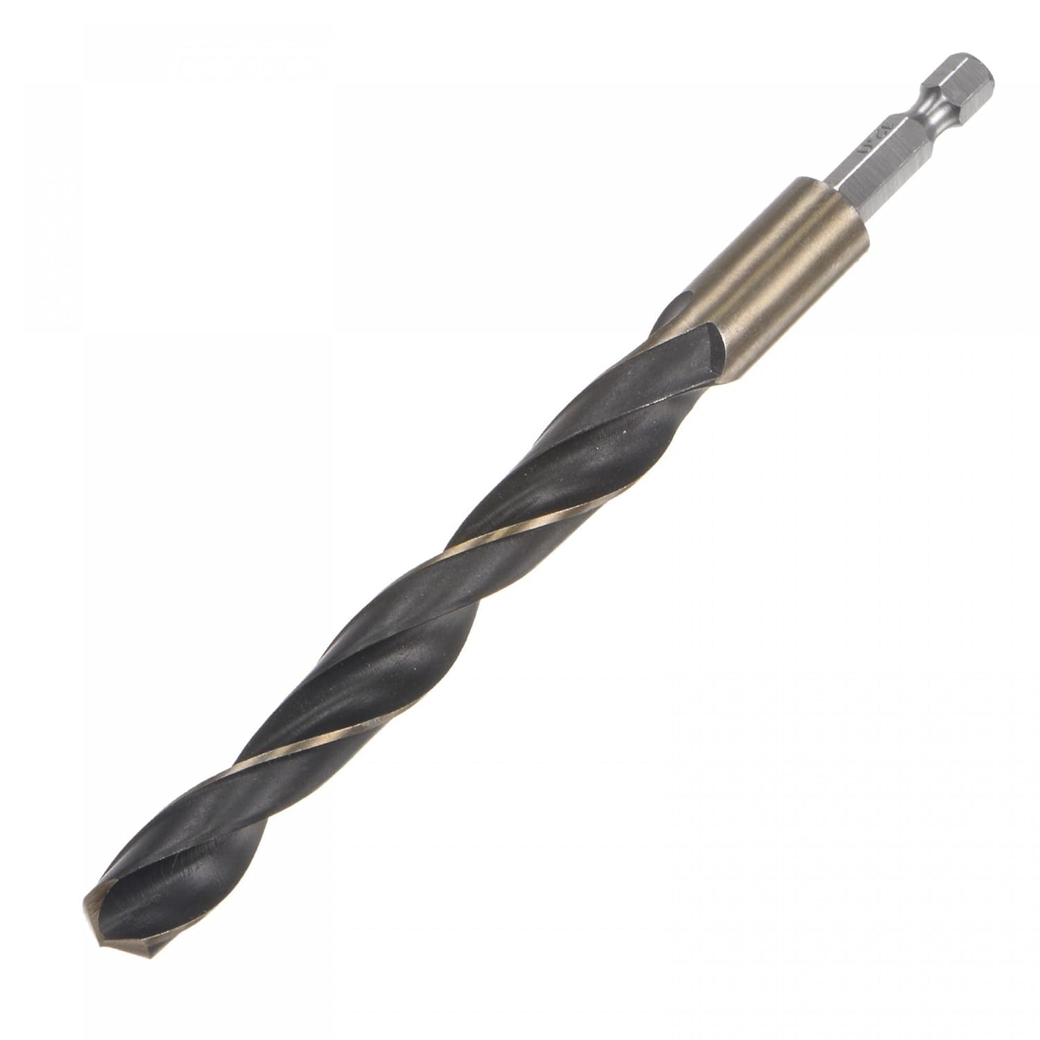 uxcell High Speed Steel Hex Shank Twist Drill Bit, 12mm Drilling Dia with 1/4 Inch Hex Shank 150mm Length