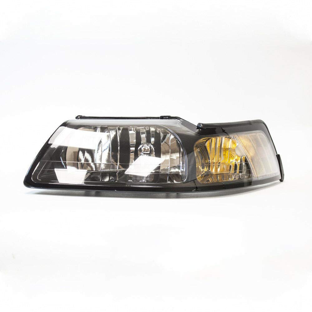 Photo 1 of TYC Left Headlight Assembly Compatible with 2001-2004 Ford Mustang Driver Side