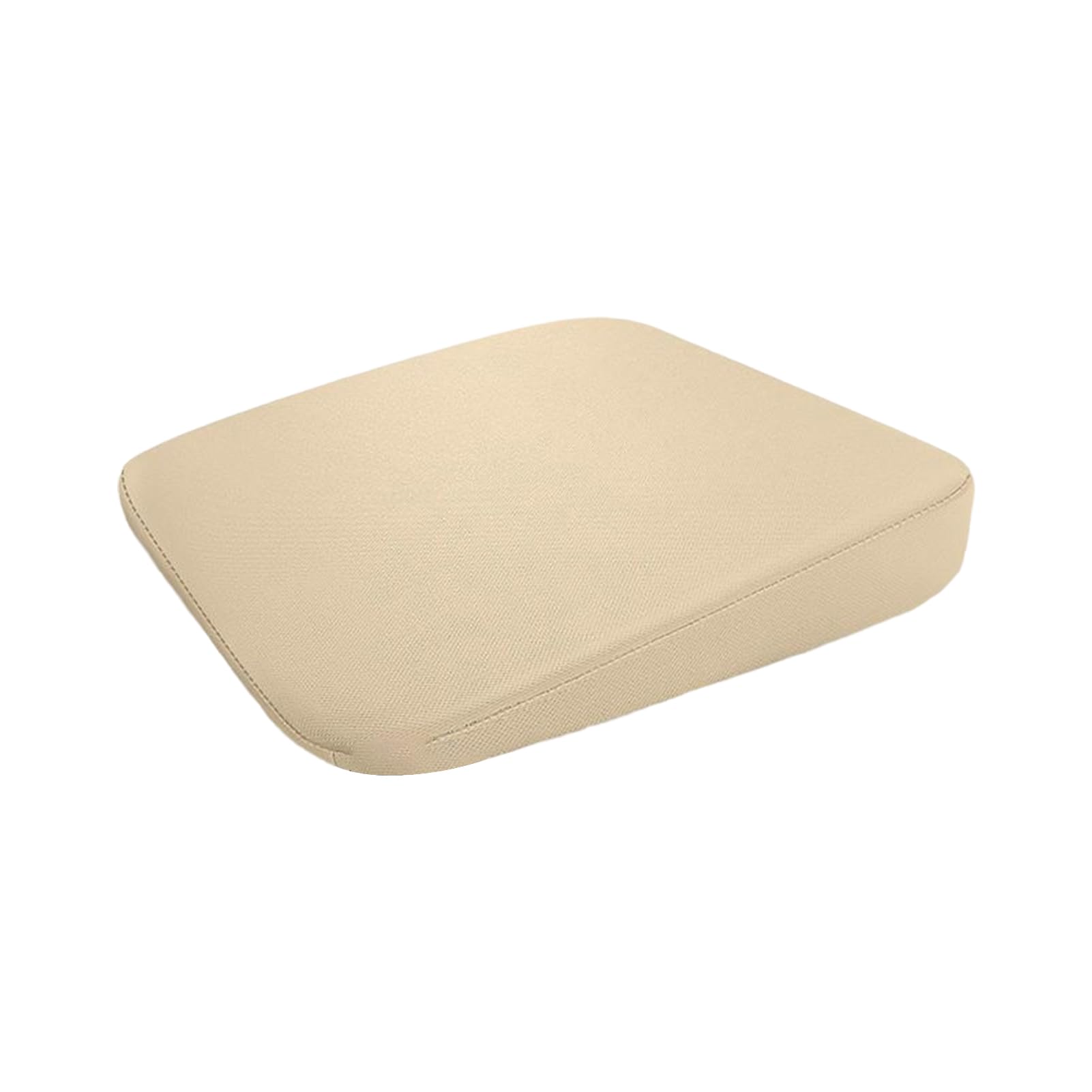 Cojín para asiento de coche VUIUYOIES contra la fatiga lumbar elevador de visión color beige