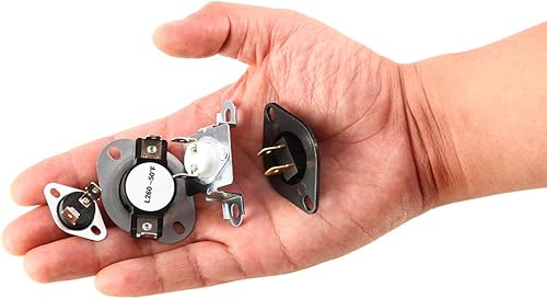 Miniatura 7 de DC47-00016A Kit de fusible térmico para secadora Samsung DC47-00016A fusible térmico y termostato DC96-00887A y termistor de secadora DC32-00007A y