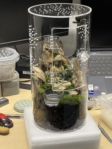 Smartang 12*6*6IN REPTILE ENCLOSURE TALL Front Opening Terrarium Jumping Spider Enclosure,12"*6"*6"Tall Arboreal Tarantula Enclosure Terrarium thumb #7