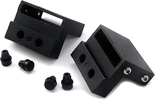 Crapyt Tope de rodillo para puerta de granero para pista 41 × 0.276 in1.61 x 0.28 pulgadas (largo x ancho) tope de rodillo plano para riel de puerta