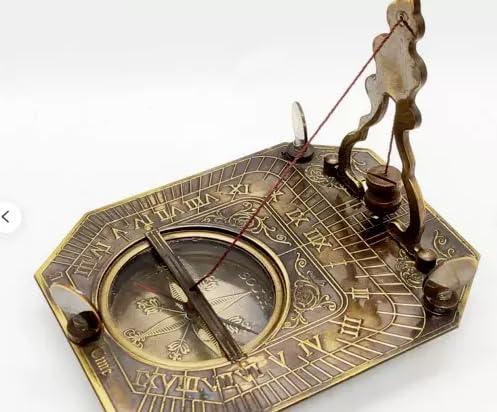 Reloj de sol con péndulo Gilbert de latón: oriente y decore sin perder el estilo clásico 4