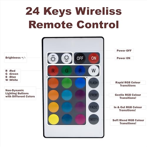 Forus 20M Smart RGB LED Rope Light with Remote RGB - 20 Meter - Image 7