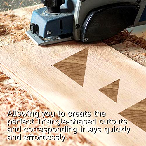 Router Jig Template Heart + Triangle Inlay Templates Set, Decorative ...