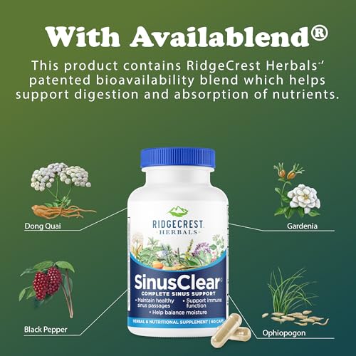 RidgeCrest Herbals SinusClear Formula
