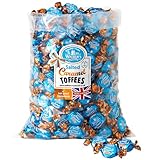 Walkers Nonsuch Salted Caramel Toffees Bulk Bag 88.18 Oz (2.5kg) - British Chewy Butter Toffee Candy with Anglesey Sea Salt, Individually Wrapped English Sweets Gift Pack, Imported from UK