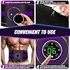 Electronic Muscle Stimulator with TENS & PMS, Ab Belt Stimulator Muscle Toner, Abdominal Fitness Trainer for Home