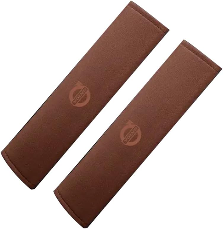 Seat Belt Shoulder pad Car Seat Belt Pads for Volvo S40 S60 S70 S80 S90 C30 C40 C70 V40 XC60, Seatbelt Protector Cover Pads Car Accessories