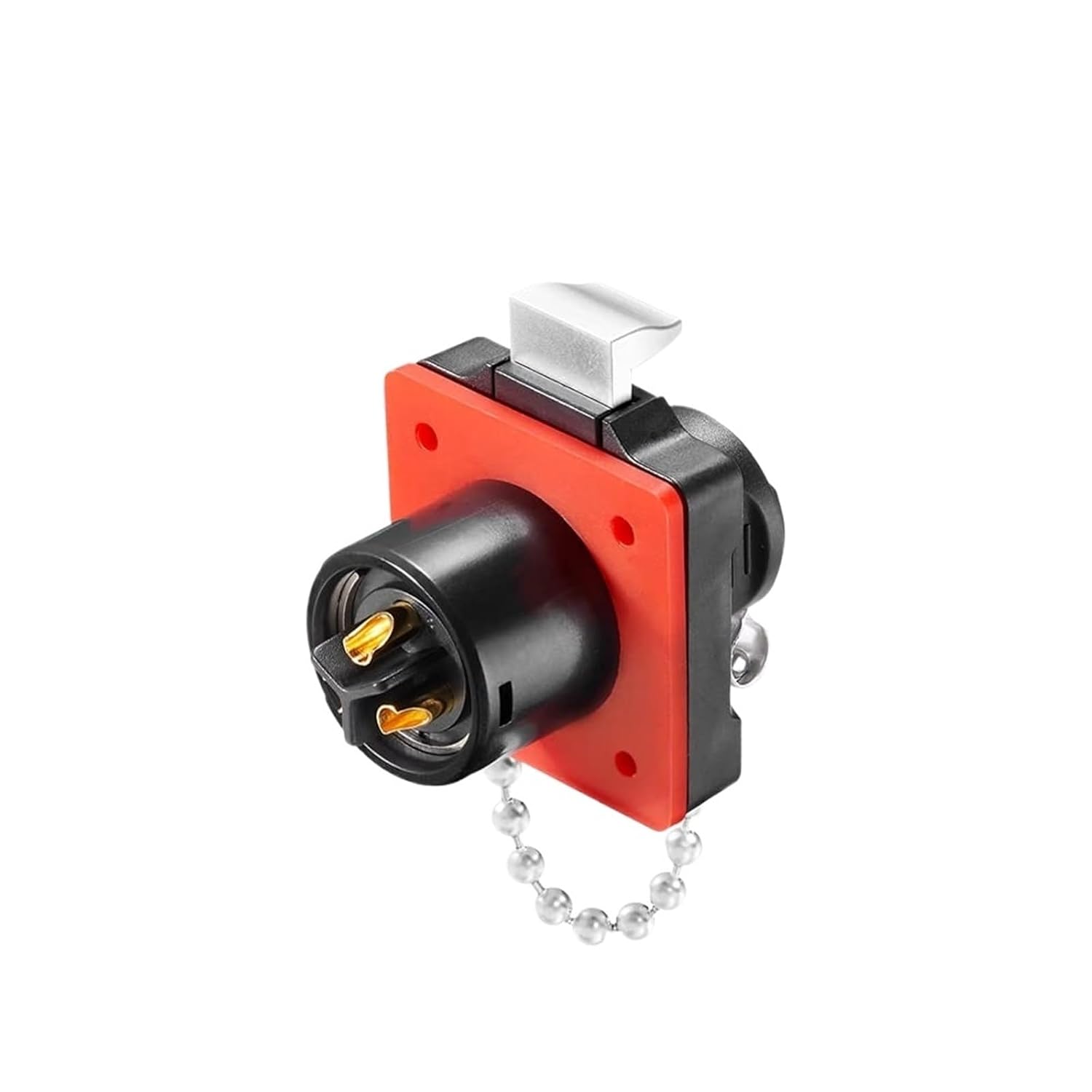 M20 PBT Plastic Waterproof Circular Connector IP68 12 Pin Panel Electric Plug Socket for Industrial Use(Socket ONLY)