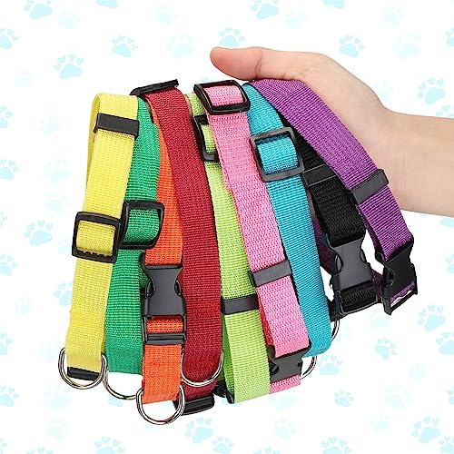 Collier pour chien de taille moyenne nylon réglable accessoires marche entraînement M - 5