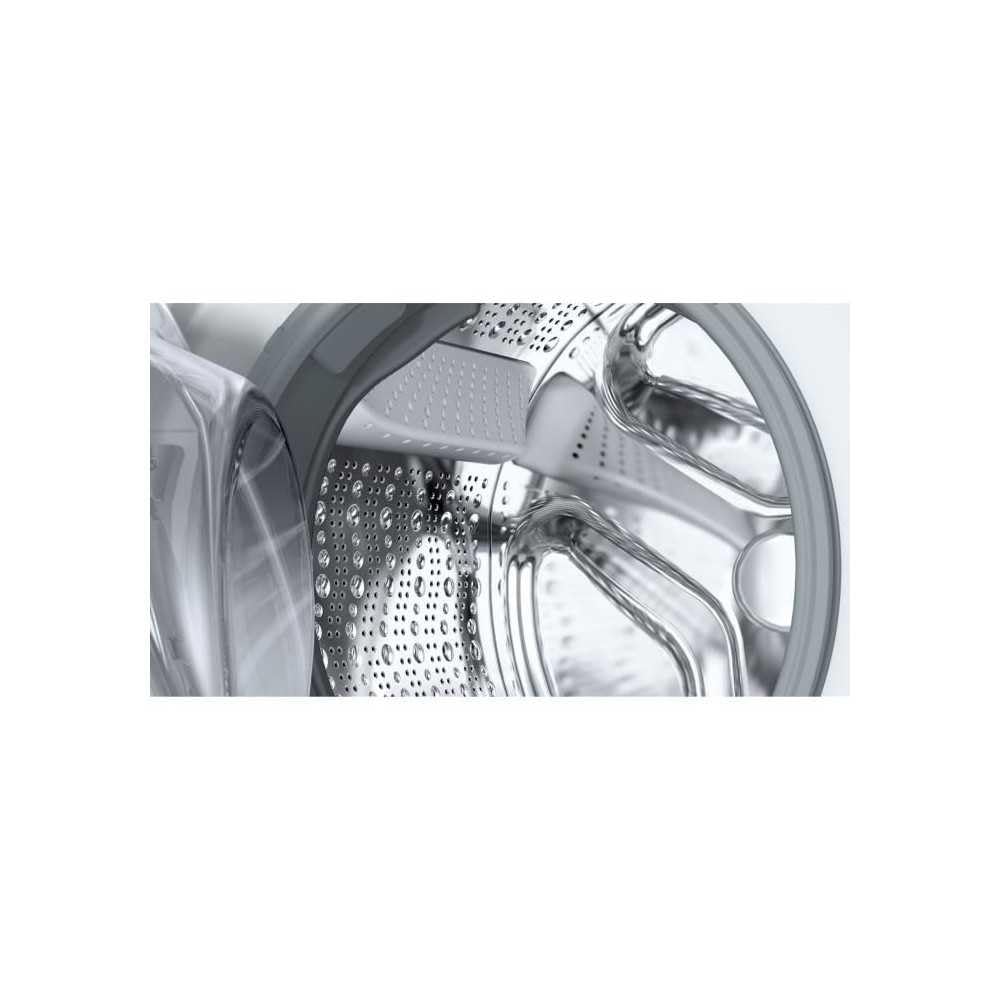 Bosch WGE03207FR, Waschmaschine, Serie 2, 8 kg, 1200 U/min, 47 l, Weiß