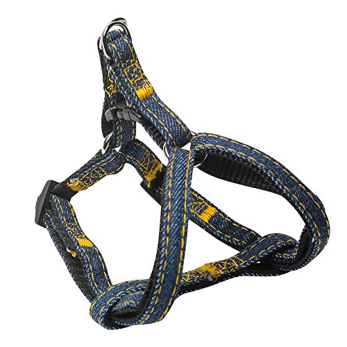 Head Tilt Denim Dog Harness And Leash Kit, Small, Blue Denim (Ht61004-S) #TOP4