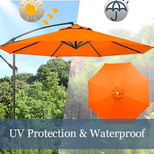 Auvent de remplacement pour parasol usé de jardin ou de plage - 3