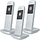 Schnurloses Telefon-Trio Telekom Speedphone 12 in Weiß